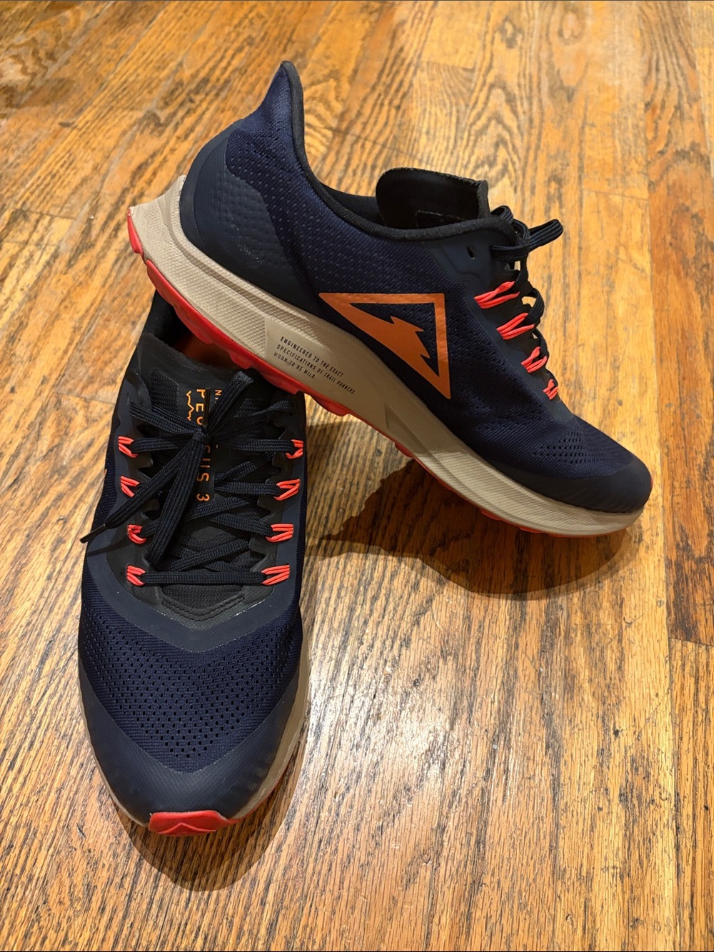 Nike Men’s Navy and Orange Pegasus 36
